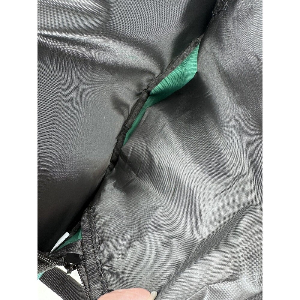 Dutch Bros Belt Bag Womens Medium Green Abstract Fanny Pack Adjustable Zip Strap - Picture 3 of 4
